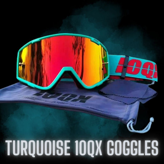 TURQUOISE 10QX GOGGLES