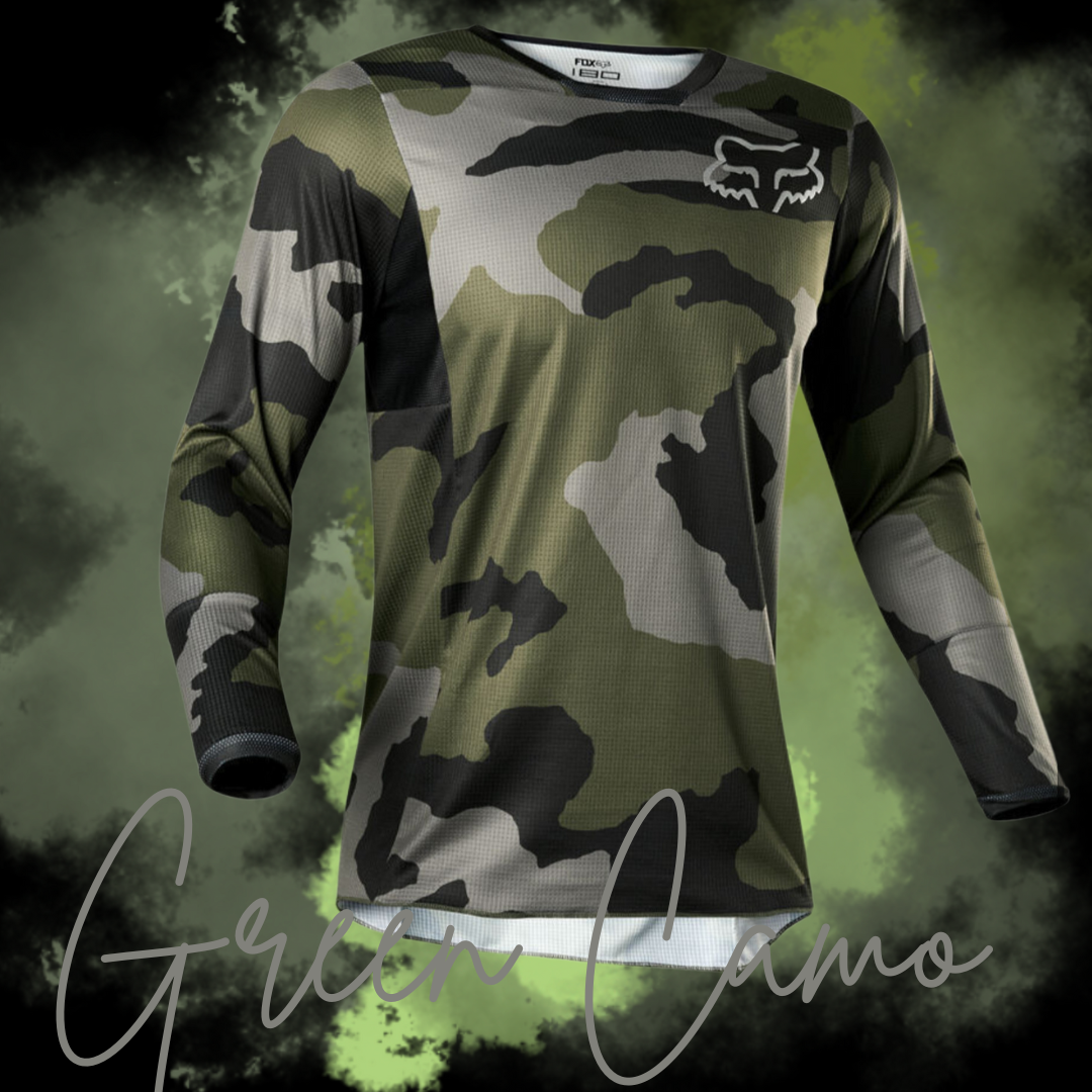 Green Camouflage Jersey