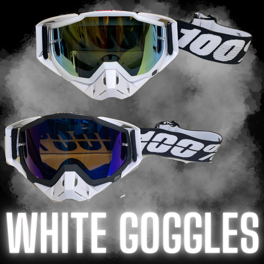 WHITE GOGGLES 🤍