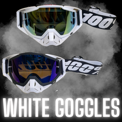 WHITE GOGGLES 🤍