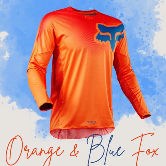 ORANGE & BLUE FOX