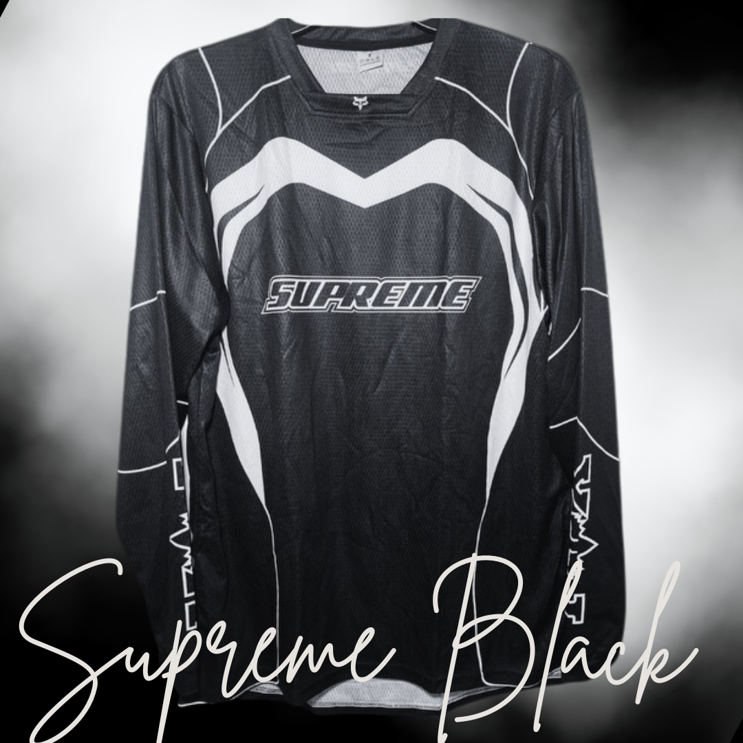 SUPREME BLACK JERSEY