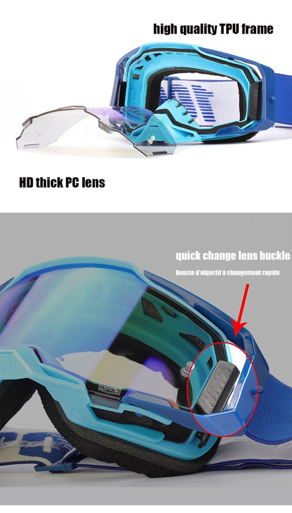 DARK BLUE HIPER GOGGLES